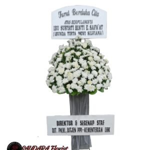 standing flower standar bunga atas