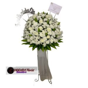 standing flower standar bunga atas