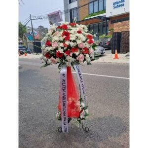 standing flower standar bunga atas